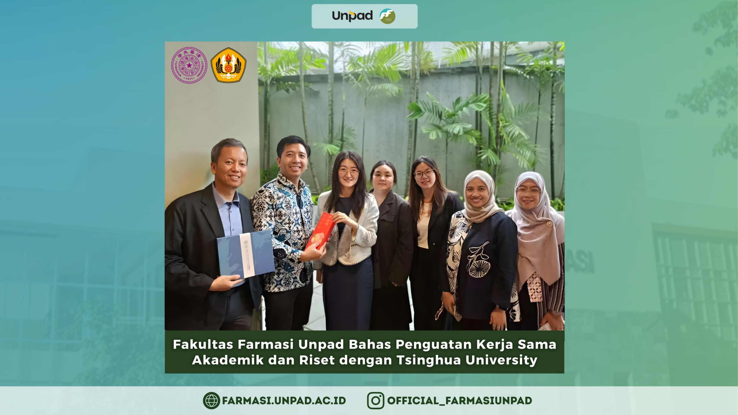 Diskusi Kerja Sama Unpad - Tsinghua University