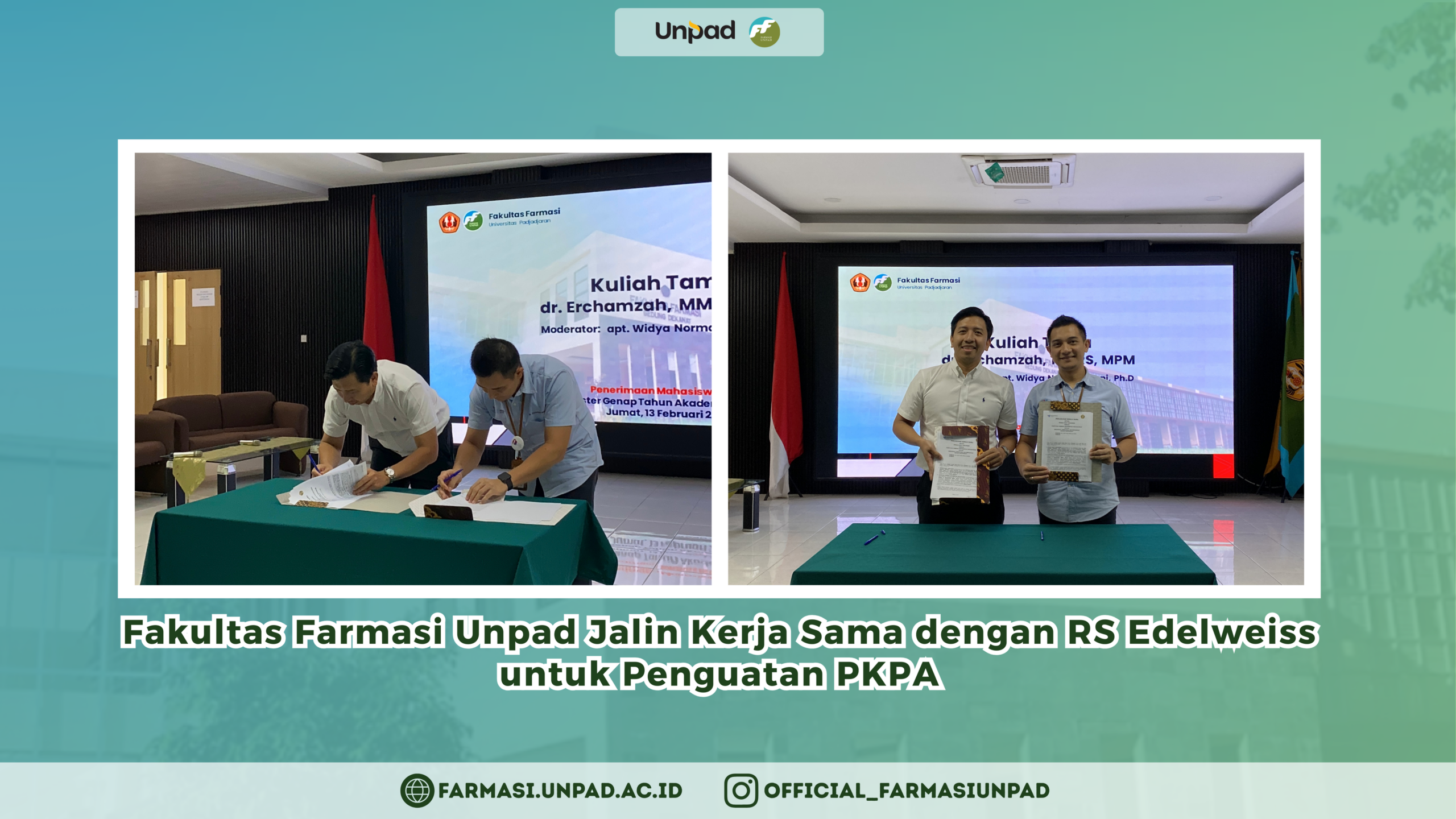 Kerja Sama Unpad - RS Edelweiss