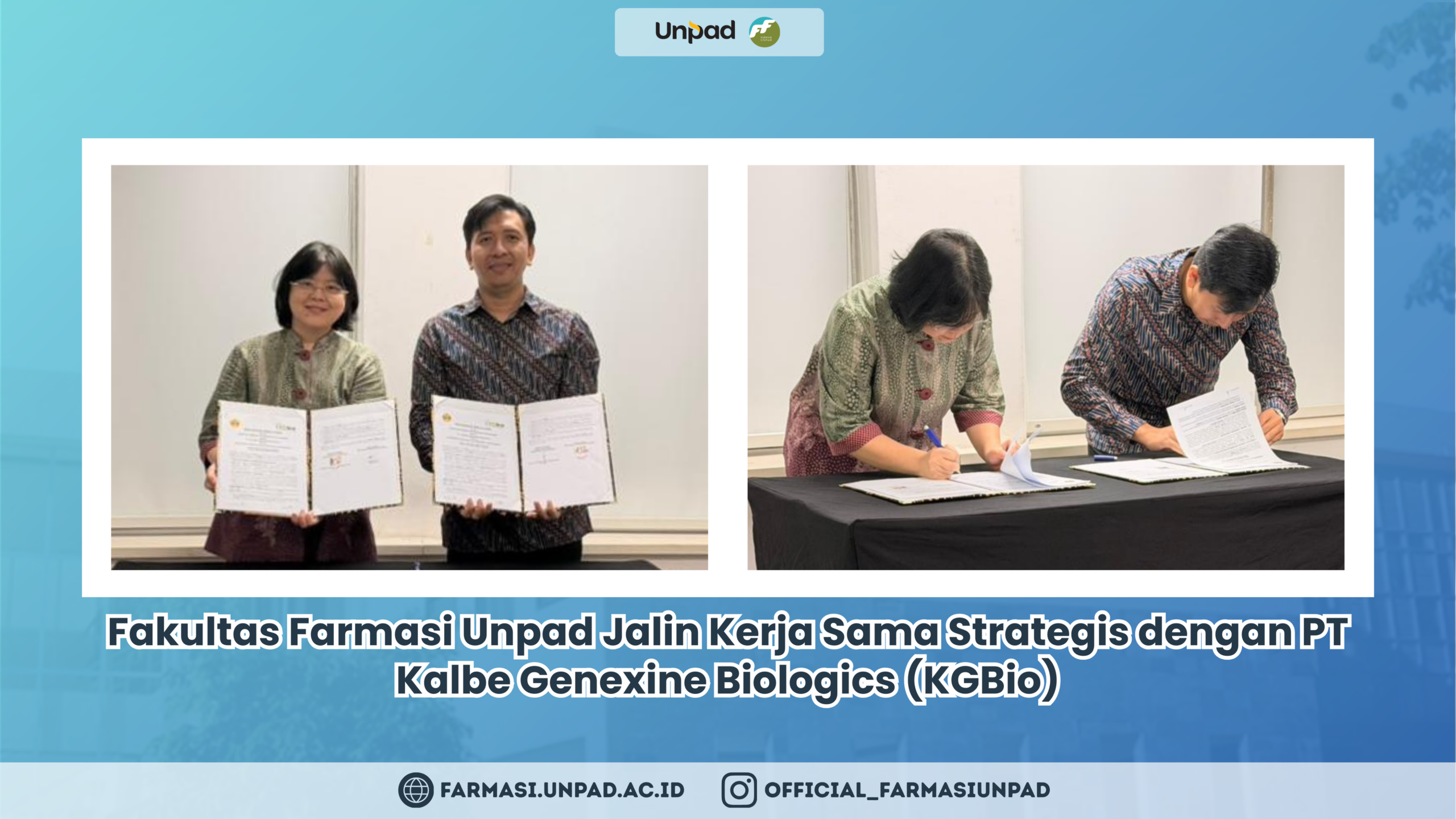 Kerja Sama Unpad & KGBio