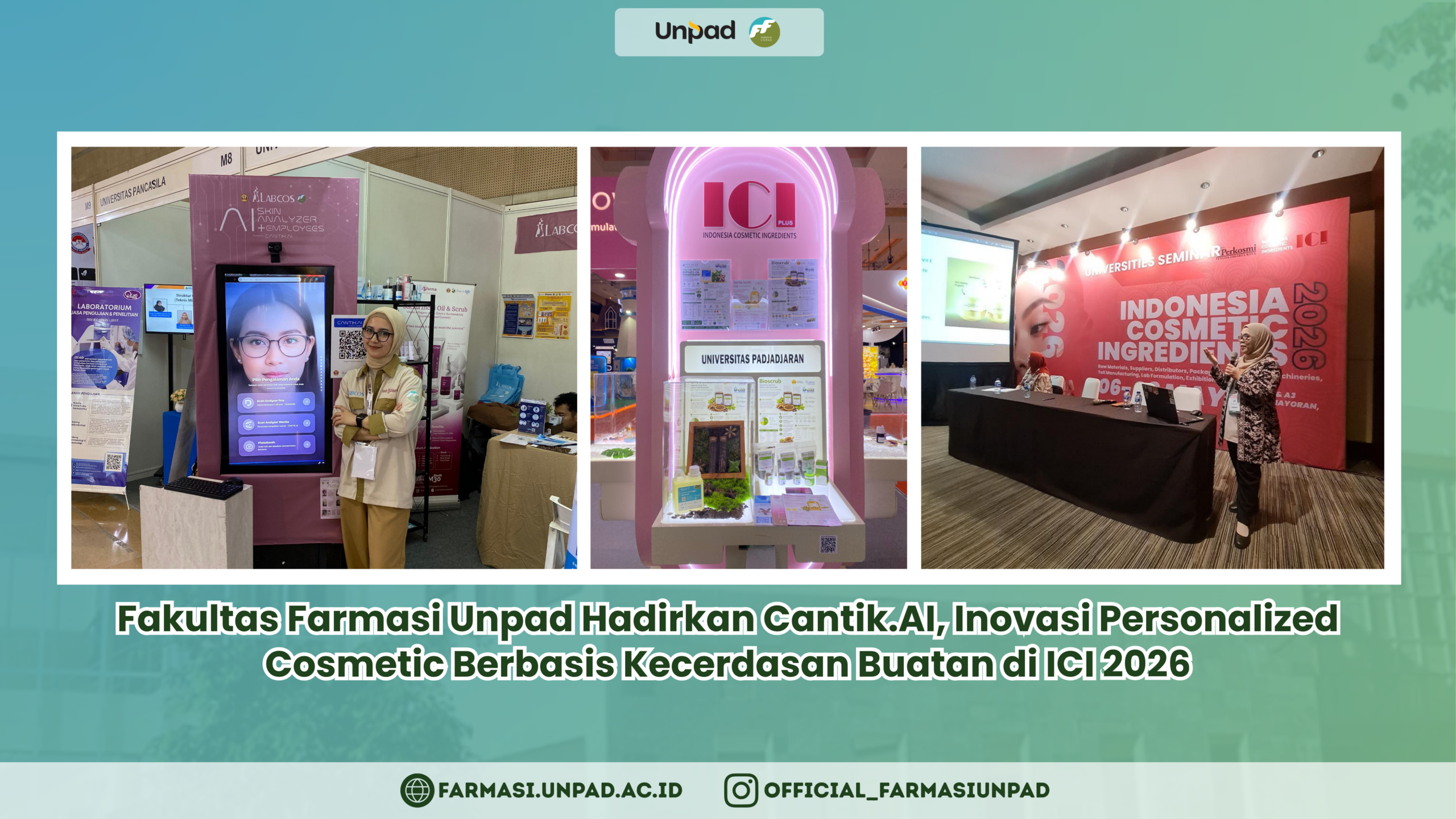 Inovasi Cantik.AI Unpad di ICI 2026